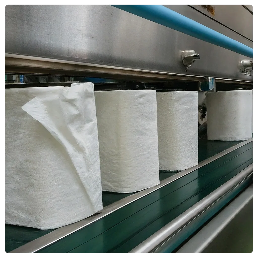 مواد اولیه تولید دستمال کاغذی